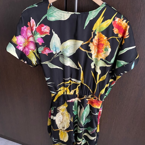Zara silk jumpsuit xs nwt - Picture 7 of 13